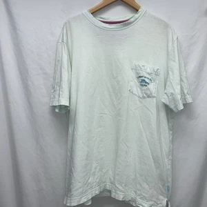Tommy Bahama Relax Tee Shirt Short Sleeve Pocket Marlin Distressed Large L20 - Picture 1 of 12