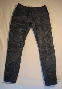 Ring of Fire - Jogginghose Jungen blau Camouflage verstellbar - Größe M - Bild 1 von 8