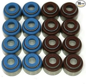 Sellos de vástago de válvula Supertech Viton para Honda B18C1 B18C5 B16A2 B17A VTEC GSR 16 piezas - Imagen 1 de 2