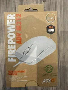 ADX GAMING MOUSE 1.8 metre cable 7 buttons Adjustable DPIs - Picture 1 of 4
