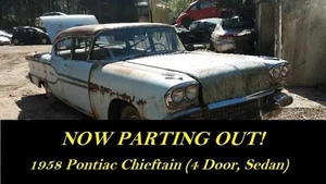 Moldura de ventana de puerta delantera de pasajero para Pontiac Chieftain 1958 sedán de 4 puertas - Imagen 1 de 12
