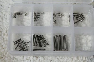 125 CABEZAL BOTÓN JUMBO ACERO INOXIDABLE 8-32 X 1/4"" A 1"" SURTIDO C/S - Imagen 1 de 1