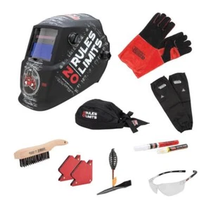 Kit de protección de soldadura eléctrica Lincoln oscurecimiento automático 7-13 casco para seguridad - Imagen 1 de 13