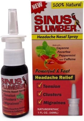 Sinus Plumber Headache Nasal Spray – Headache Formula, 1 Fl Oz - Image 1 of 4
