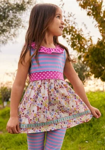 GIRLS MATILDA JANE Brilliant daydream Lovely Unicorn Tunic SIZE 14 NWT - Picture 1 of 4