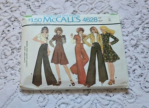 Top, pantaloni, gonna donna McCall's 4628 vintage anni 70 modello cucito taglia 12 - Foto 1 di 3