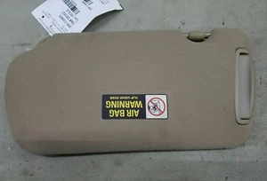 00-03 MAXIMA PASSENGER SIDE SUN VISOR: TAN - Picture 1 of 2