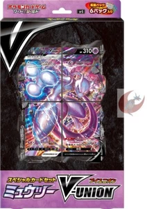 Pokemon card SP5 005-008/013 Mewtwo V-UNION 1 Box Factory Sealed - Picture 1 of 2