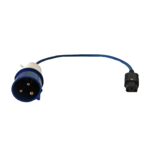 Leaderman 23032PIECS PAT Testing Adaptor 240v (32a) Blue Plug and IEC Connection - Picture 1 of 2