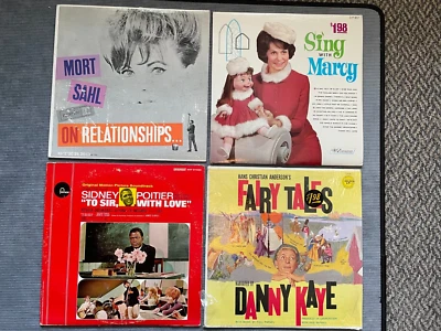Vintage Mort Sahl, Danny Kaye,  Sidney Poitier & Sing With Marcy Record Albums - Image 1 of 4