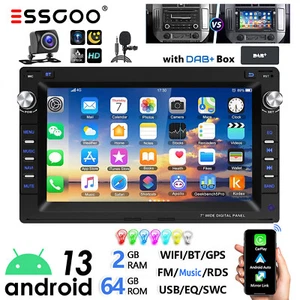 CarPlay 64G Android13 Autoradio Für VW Polo 9N Golf 4 Passat B5 T5 Navi RDS DAB+ - Bild 1 von 15