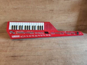 Yamaha SHS-10R Keytar Keyboard Red MIDI Synthesizer Tested Works Vintage - Picture 1 of 24