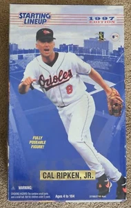 1997 Starting Lineup Cal Ripken Jr 12” Fully Poseable Figure NIB - Imagen 1 de 3