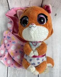 Disney Jr TOTS T.O.T.S. Mia Kitten Cat Peluche Abrazo con Manta Envoltura 0094 - Imagen 1 de 6