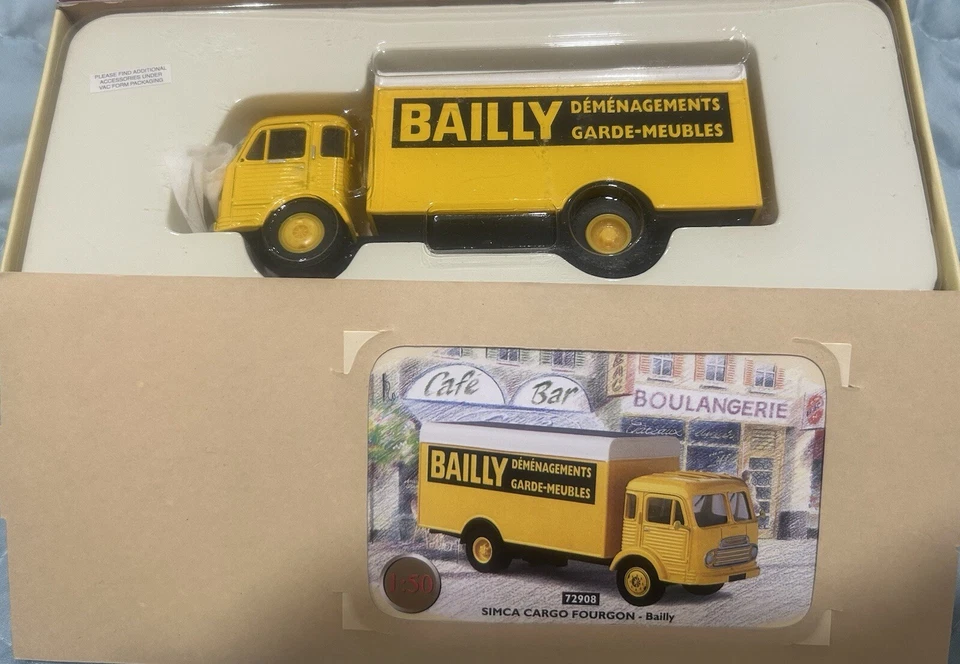 Corgi Simca Cargo Fourgon Bailey #72908 - Image 1 of 3