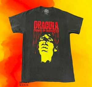 New Dracula Prince of Darkness Mens 1966 Throwback Vintage T-Shirt - Picture 1 of 2