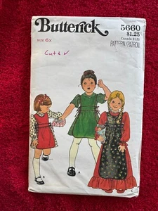 Butterick 5660 ~ Schnittmuster ~ Größe 6x ~ ~ ~ ~ Angebot MP 77 - Bild 1 von 2