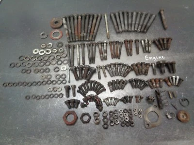 LINCOLN SA 300 SA300 CONTINENTAL TMD WELDER ENGINE MOTOR HARDWARE BOLTS NUTS  - Image 1 of 4