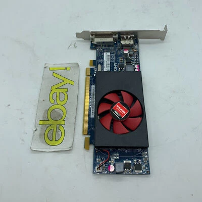 TARJETA DE VIDEO DE PERFIL COMPLETO HP AMD RADEON HD 8490 1GB DDR3 DVI DP PCI-E 717219-001 Foto 1 de 4