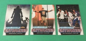 WWE Memorable Entrances Card Lot 2021 Topps WrestleMania Undertaker John Cena - Bild 1 von 2