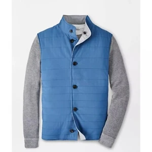 Peter Millar Ocean Blue Spring Soft Reversible Vest Men's 2XL MS22Z04 - Picture 1 of 15