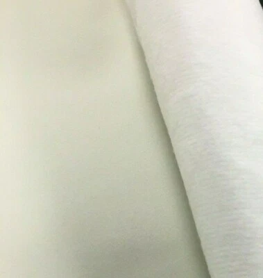 FABRIC DIRECT ONLINE Blackout Curtain Interlining Fabric Cream Ivory Cotton & Polyester Material 54"