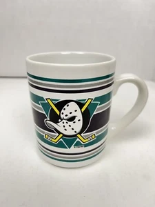 Vintage Anaheim Mighty Ducks Coffee Mug Official License NHL Product 1994 - Foto 1 di 6