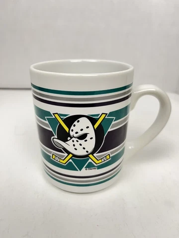 Vintage Anaheim Mighty Ducks Coffee Mug Official License NHL Product 1994 Cover