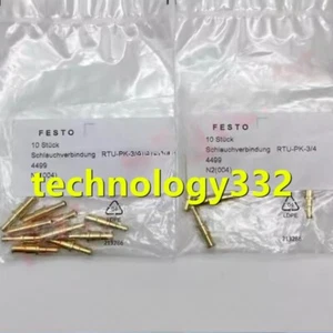 10PCS NEW FESTO Festo tube connector  RTU-PK-3/4 4499  #LM - Picture 1 of 2