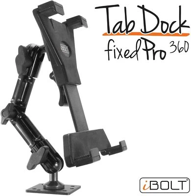 iBOLT TabDock FixedPro 360 -Heavy Duty Metal 8" Multi-Angle Drill Base Mount for - Image 1 of 4