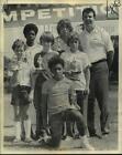1974 Press Photo Winners Of The Punt Pass And Kick Competition   Noo60484
