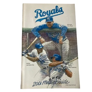 Kansas City Royals 2001 MLB Media Guide Jermaine Farbstoff - Bild 1 von 12