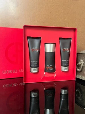 Giorgio Armani Code Sport EDT 50 ml 1,7 oz JUEGO DE REGALO + GEL DE DUCHA BÁLSAMO PARA DESPUÉS DEL AFEITADO Foto 1 de 4