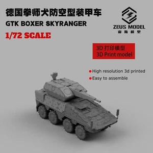 1: 72 German Boxer Dog Anti-Aircraft Armored Vehicle Resin Model - Picture 1 of 9