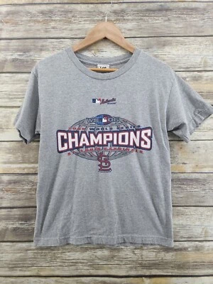 Camisa de beisebol juvenil St Louis Cardinals MLB World Series Champions 2006 tamanho G - Imagem 1 de 4