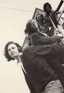Carte postale 10X15cm ROCK EXPRESS chanteurs GROUPE LES THE DOORS - Picture 1 of 1