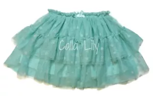 Girls Glitter Frosted Dot Tutu Skirt - Pink or Teal - Size 12M-5 - Picture 1 of 4
