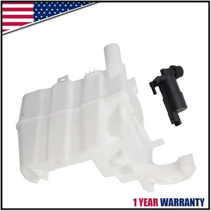 NEW For INFINITI Q50 Q60 14-22 Washer Reservoir Windshield Wiper Tank With Motor - Picture 1 of 10