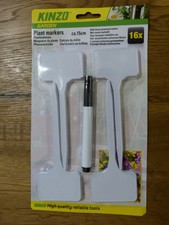 Pflanzenschilder Kräuter Schilder Inkl. permanent Marker KINZO