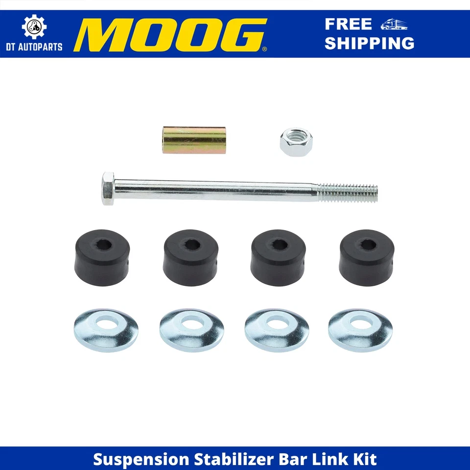 Kit de eslabones de barra estabilizadora de suspensión delantera MOOG para Mitsubishi Mirage 1997-2002 Foto 1 de 4