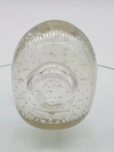 Pisapapeles vintage 1961 de vidrio transparente controlado - Imagen 1 de 5