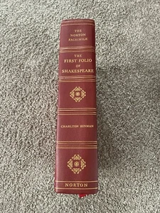 The First Folio of SHAKESPEARE The Norton Facsimile ~ First Edition 1968 Hinman - Picture 1 of 13