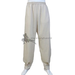 Pantaloni Kung Fu Tai Chi Cotone Personalizzati Arti Marziali Wing Chun Pantaloni 25 Colori - Foto 1 di 7