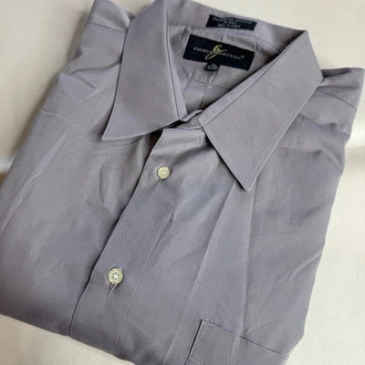 Camisa de vestir manga larga Giorgio Brutini gris XL 17-17,5/34-35 para hombre Foto 1 de 4