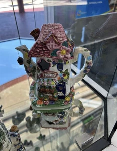 Candelabro con luz de té para tetera Blue Sky Clayworks "Blossom Shop" - Imagen 1 de 5