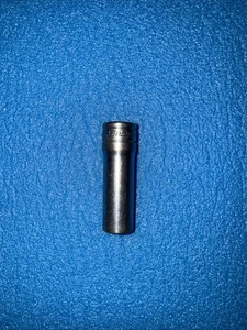 Vintage Snap-On SFS-141 7/16" Chrome Deep Socket 6 Point 3/8" Drive, Made In USA - Picture 1 of 5