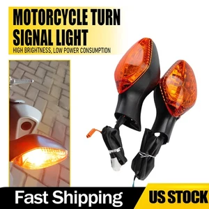 1/2SET Motorcycle Turn Signals Indicator Lights For Honda CBR400R CB400F CB400X - Picture 1 of 10