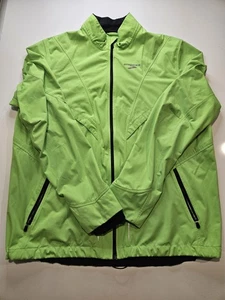 Brooks Jacket Mens XL Shelter Technology Full Zip Reflective Running 210320 - Picture 1 of 9