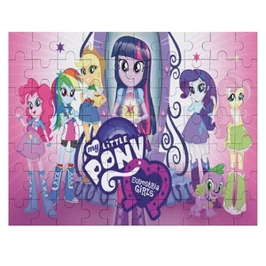 Rompecabezas Equestria Niñas 70 Piezas Regalo para Niños Fácil de Montar - Imagen 1 de 5