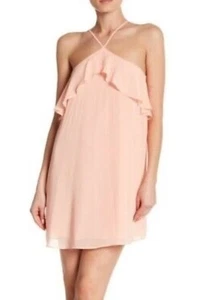 Haute Hippie Kleid Größe Small Rosa Ashbury Rüschen Romantisch Fee Feminin Neu mit Etikett - Bild 1 von 2